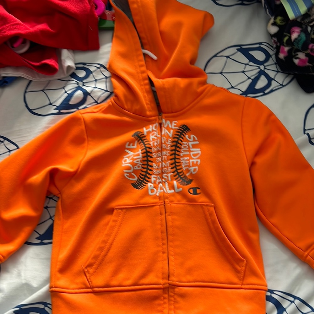 Champion 3t baseball hoodie